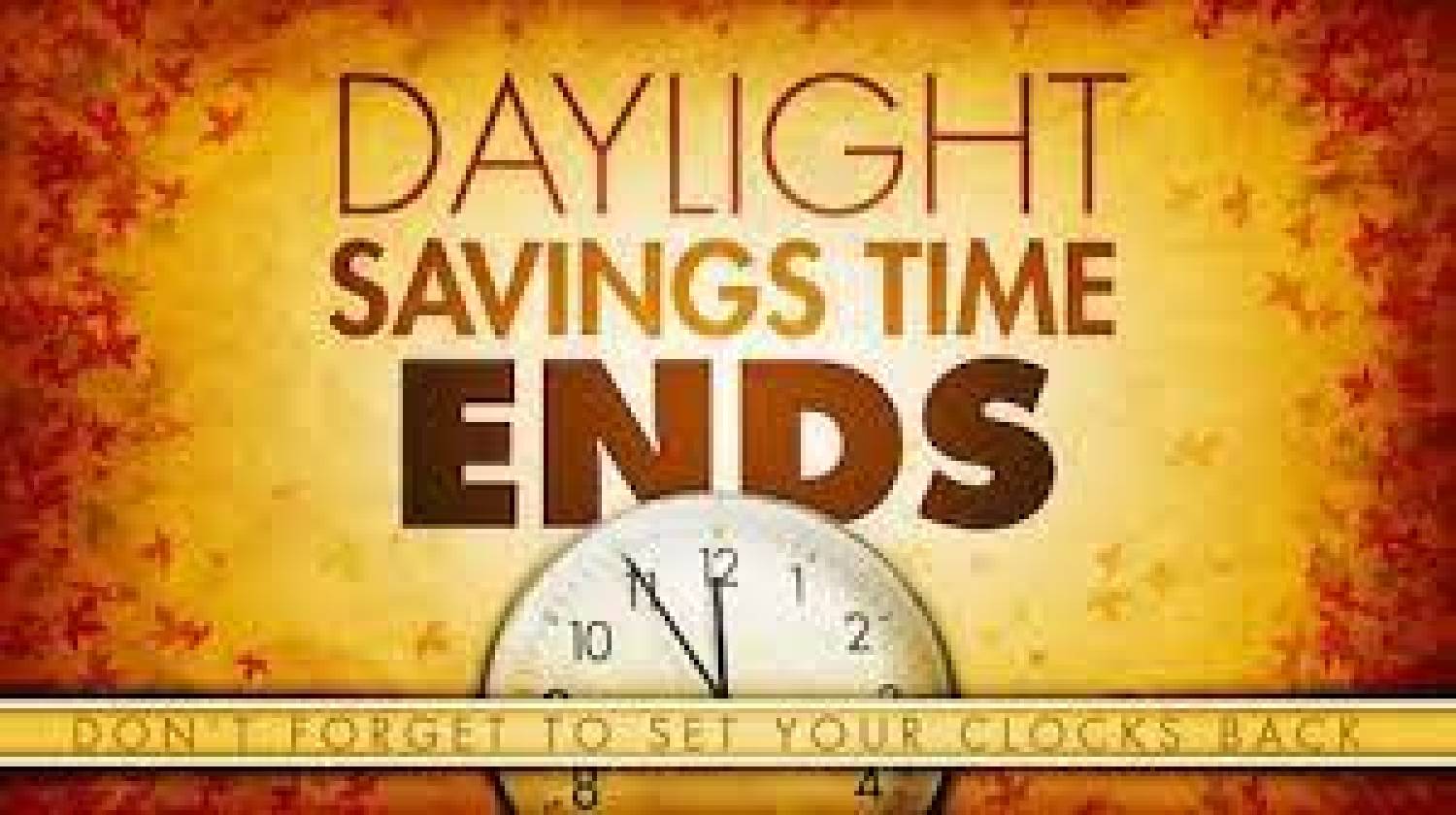 Daylight Savings Time Ends November 6th Steveston London Secondary Daylight Savings Time Ends November 6th Steveston London Secondary